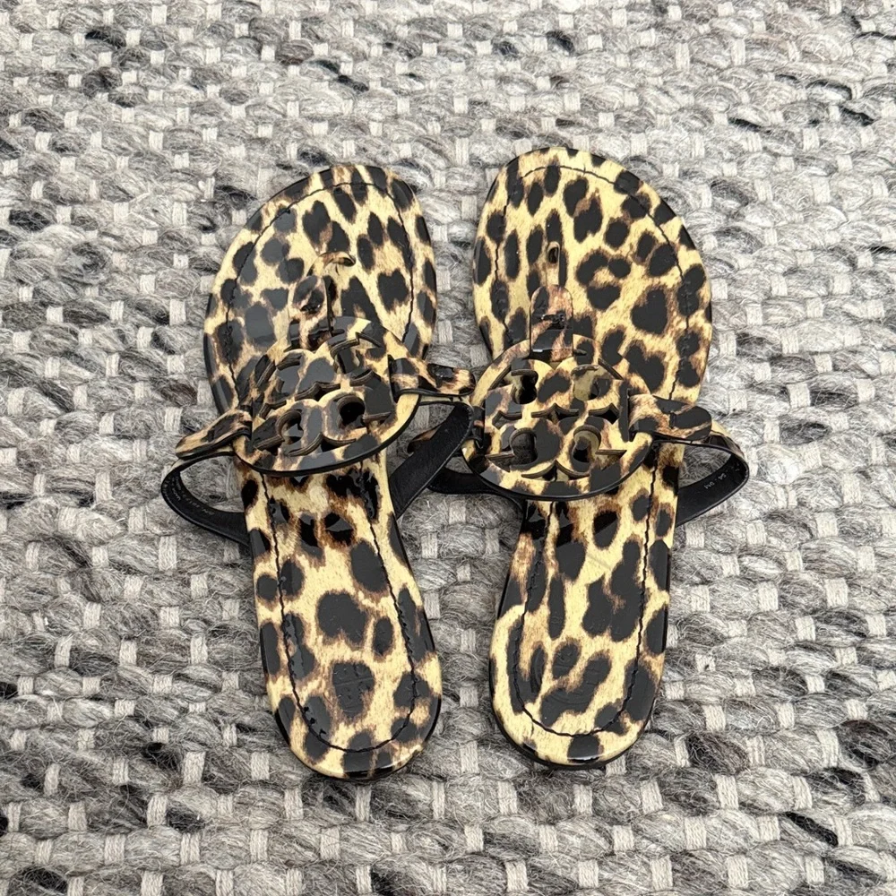 Tory Burch Leopard Print Sandals - Picture 3 of 4